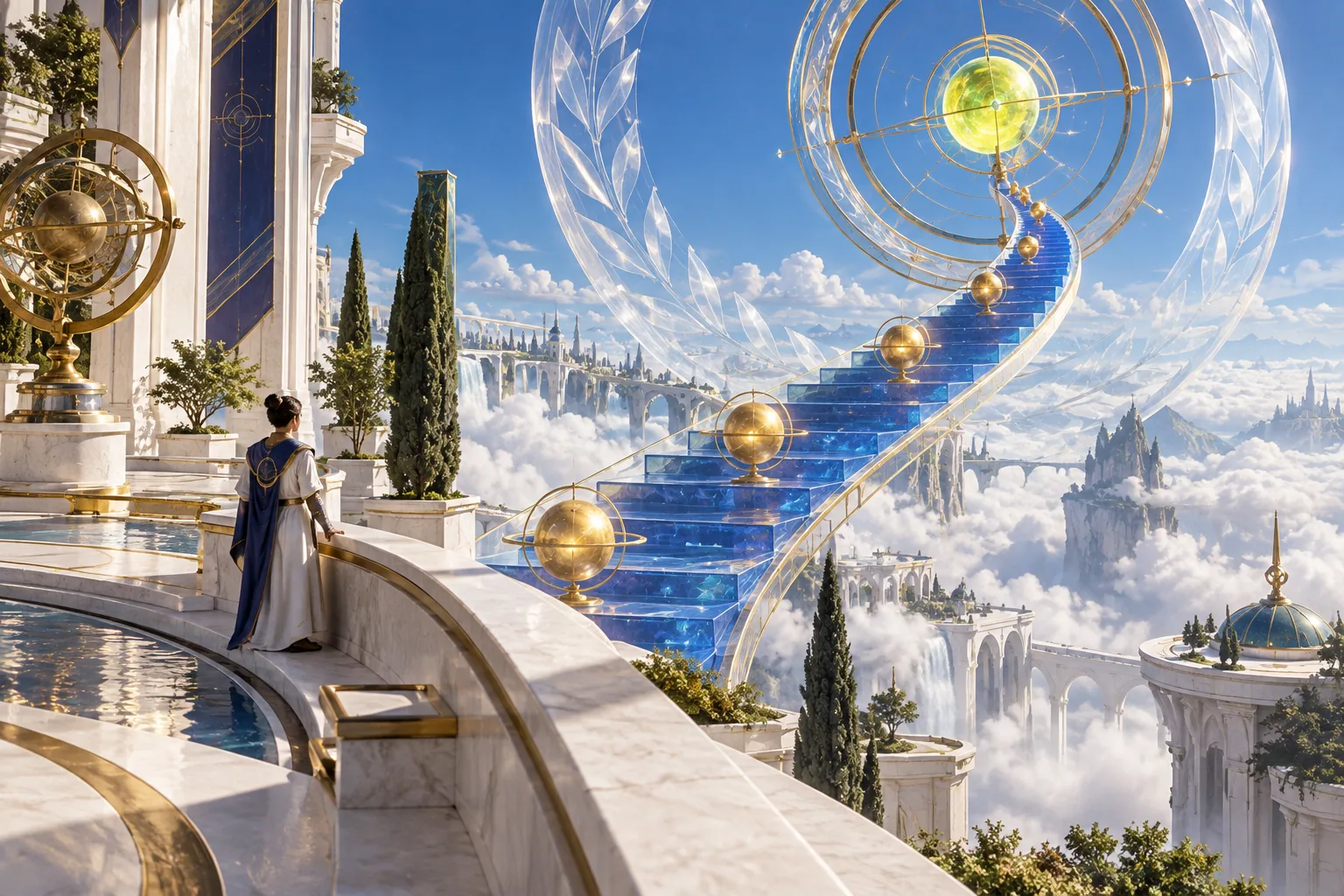 Sky fortune observatory representing Fortune of Olympus