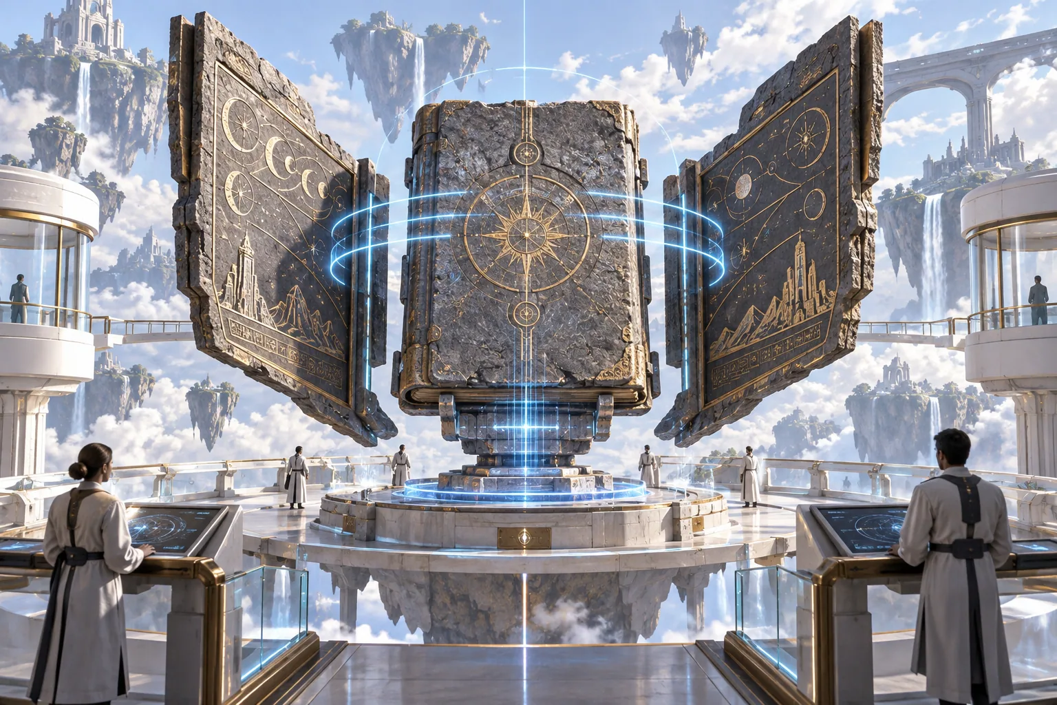 Cloud archaeology signal vault representing Legacy of Dead